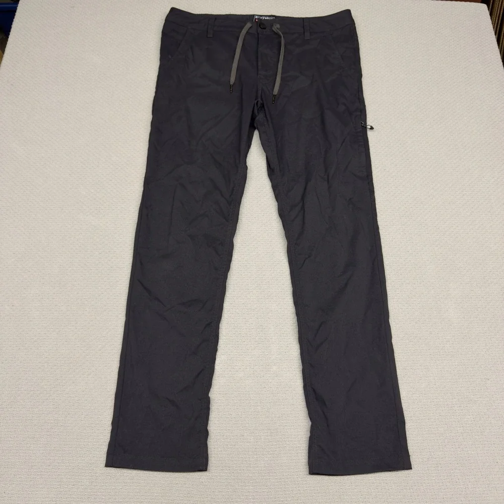 686 Everywhere Pants Mens 32x32 Black Slim Fit Technical Chino Stretch